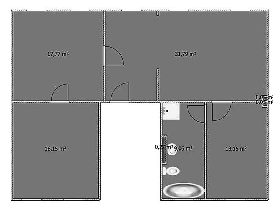 3-Raum Wohnung! in zentraler Lage, san. Altbau, gehobene Ausstattung!